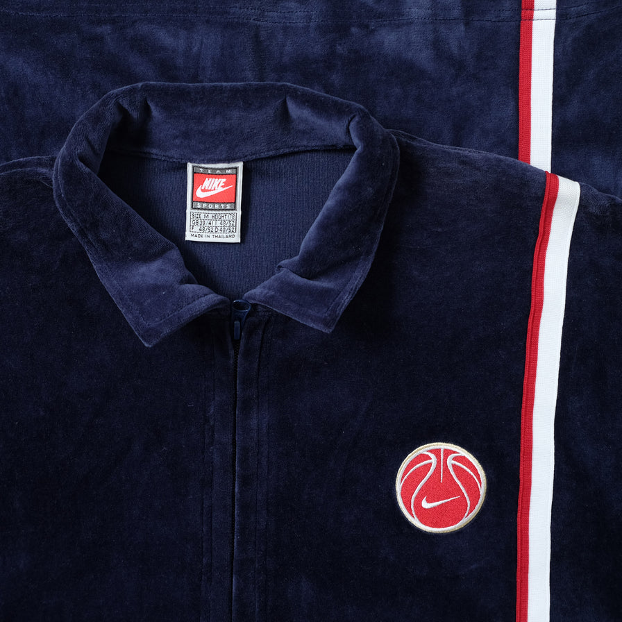 Vintage Nike Deadstock Velour Shooting Jacket XLarge