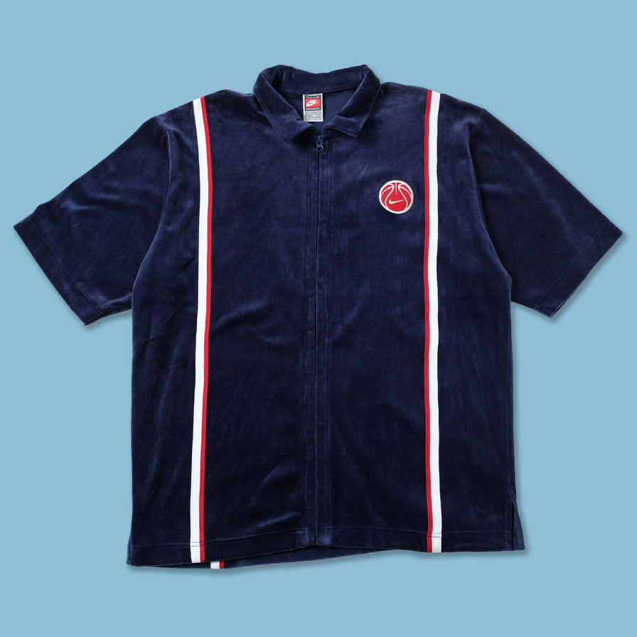 Vintage Nike Deadstock Velour Shooting Jacket XLarge