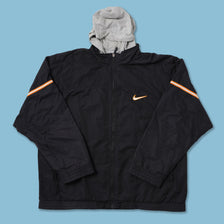 Vintage Nike Hooded Track Jacket XLarge
