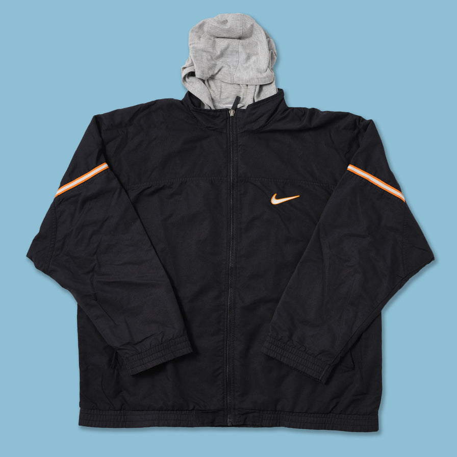 Vintage Nike Hooded Track Jacket XLarge