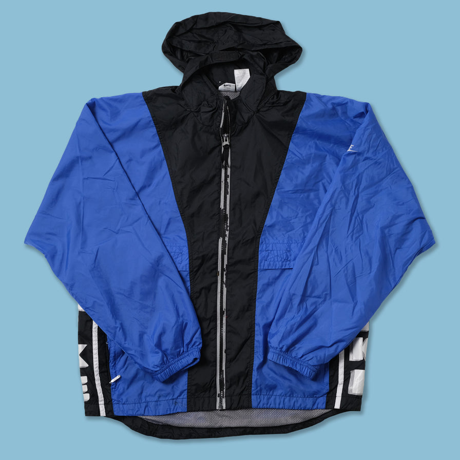 Vintage Nike Hooded Track Jacket Medium