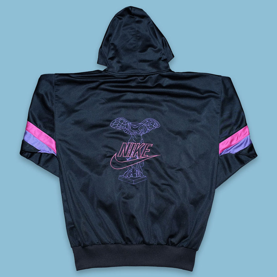 Vintage Nike Hooded Track Jacket Medium