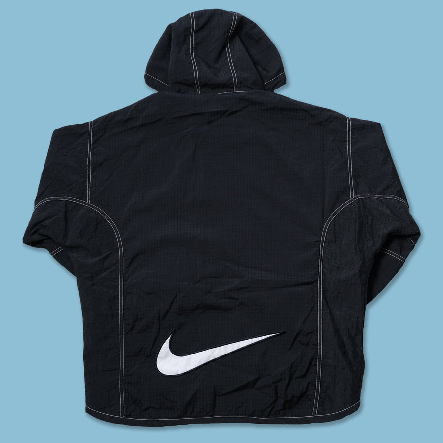 Vintage Nike Hooded Track Jacket Small