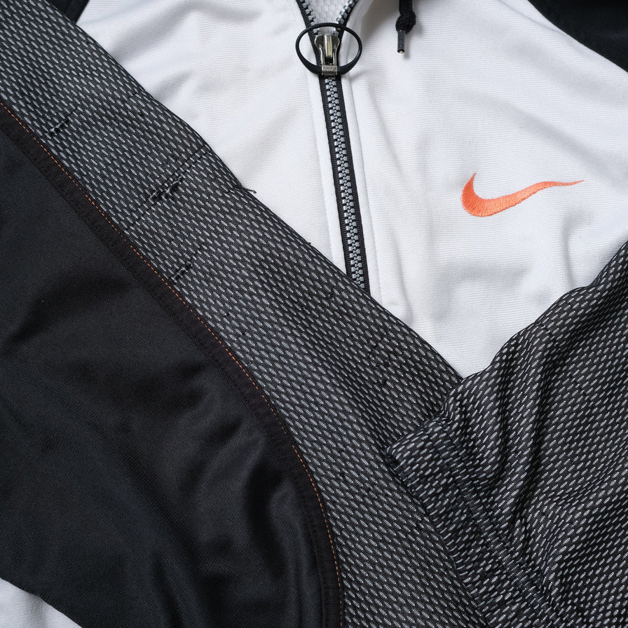 Vintage Nike Hooded Track Jacket Medium