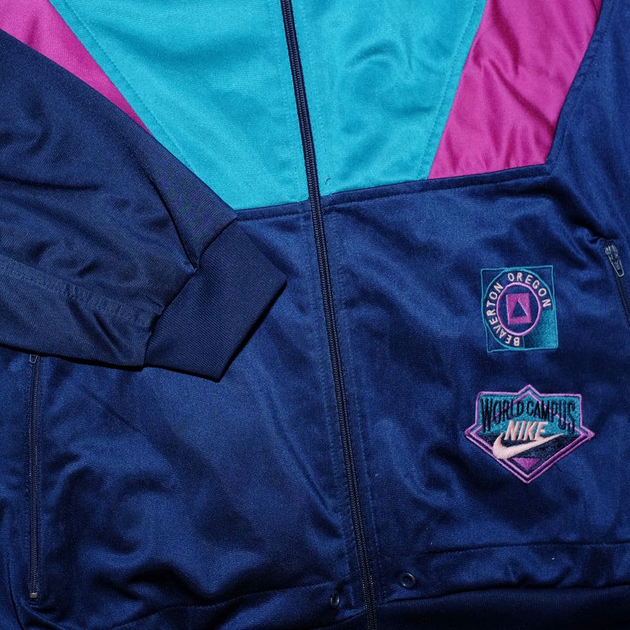 Vintage Nike Track Jacket Large / XLarge - Double Double Vintage