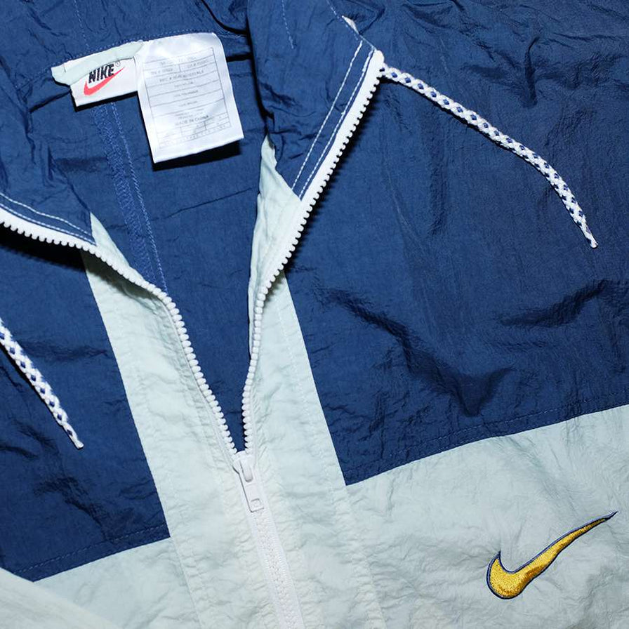 Vintage Nike Hooded Q-Zip Windbreaker XLarge