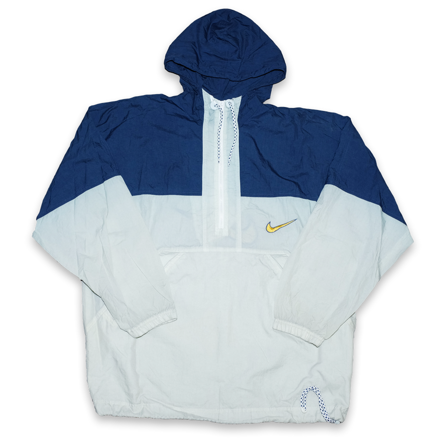 Vintage Nike Hooded Q-Zip Windbreaker XLarge
