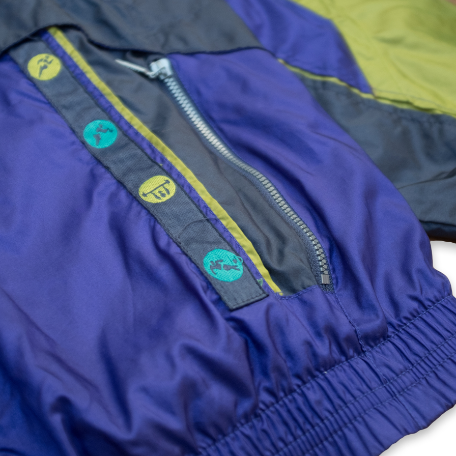 Vintage Nike Silver Tag Trackjacket Small - Double Double Vintage