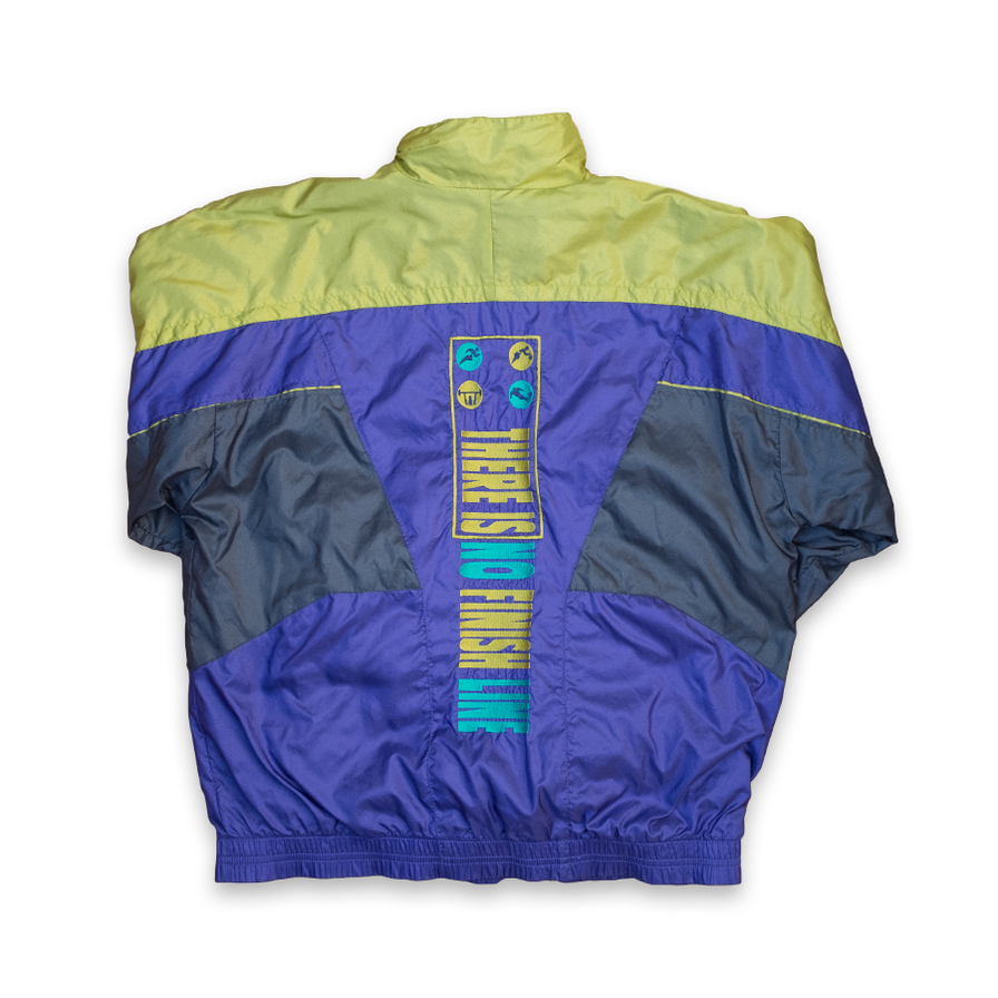 Vintage Nike Silver Tag Trackjacket Small - Double Double Vintage