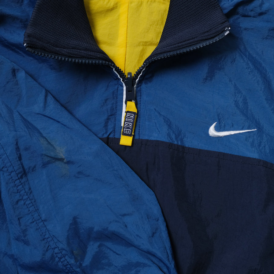 Vintage Nike Reversible Q-Zip Windbreaker Small