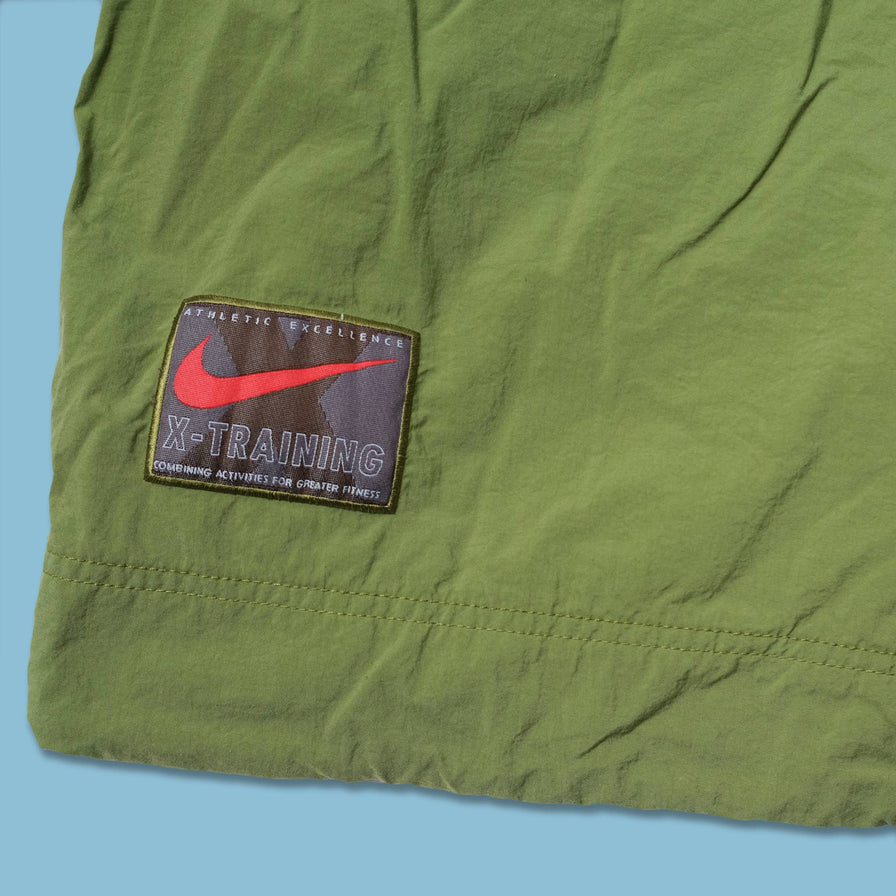 Vintage Nike Hooded Q-Zip Windbreaker Medium