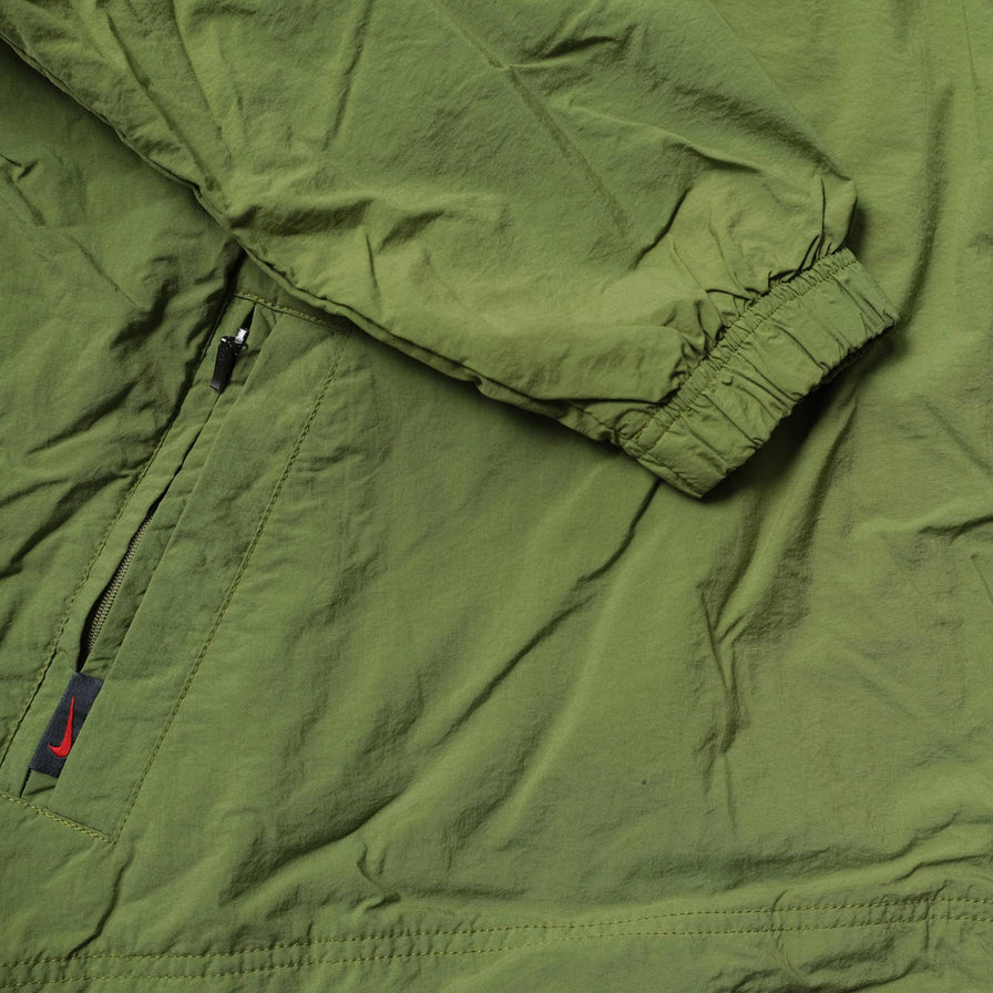 Vintage Nike Hooded Q-Zip Windbreaker Medium