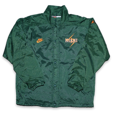Vintage Nike Miami Hurricanes Jacket Medium