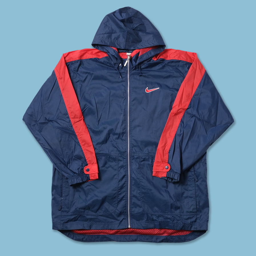 Vintage Nike Hooded Light Jacket XLarge