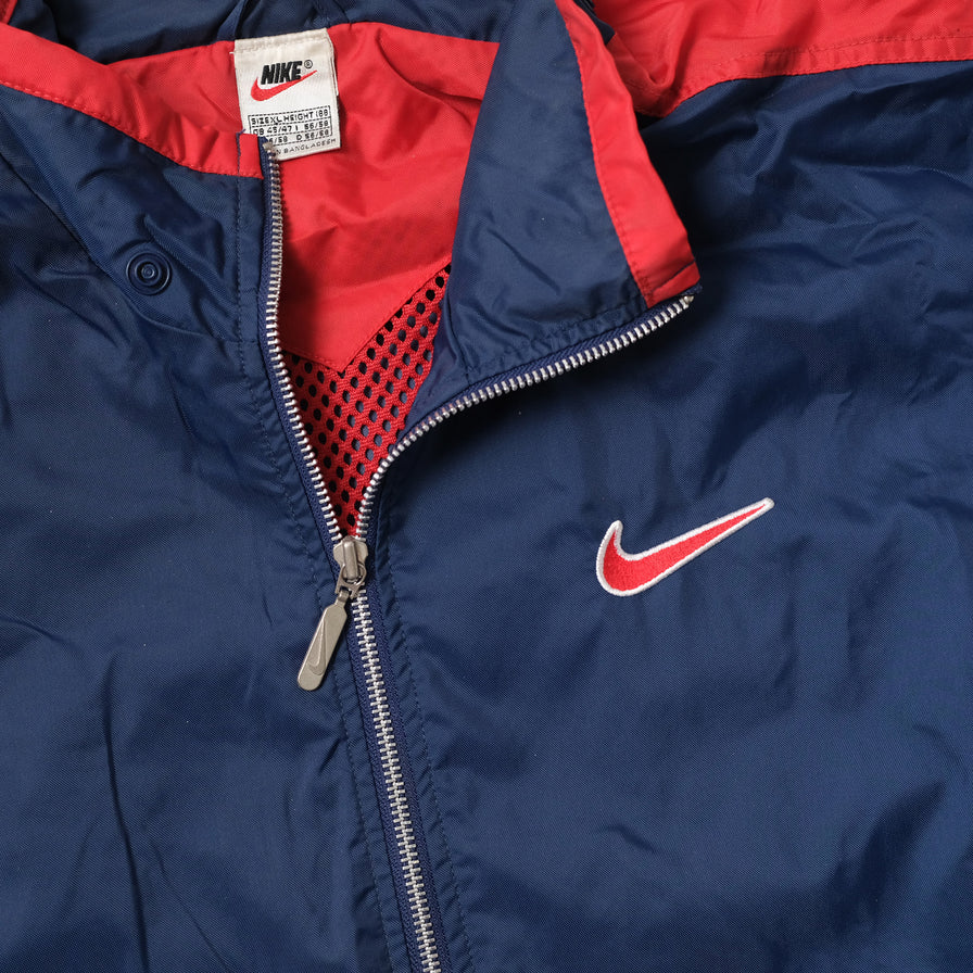 Vintage Nike Hooded Light Jacket XLarge