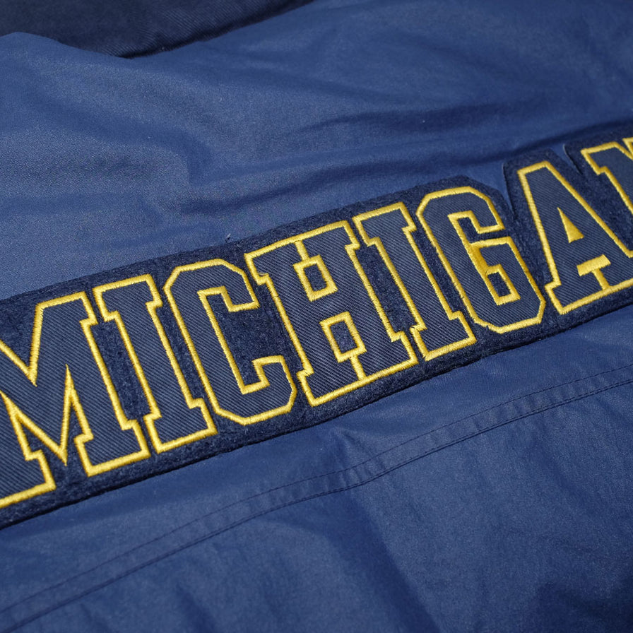 Vintage Nike Michigan Padded Jacket Large - Double Double Vintage
