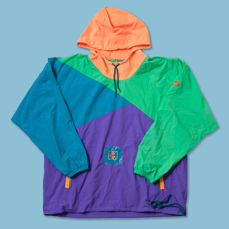Vintage Nike Hooded Windbreaker Large