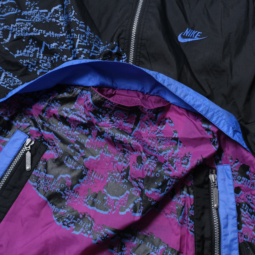 Vintage nike discount windbreaker purple