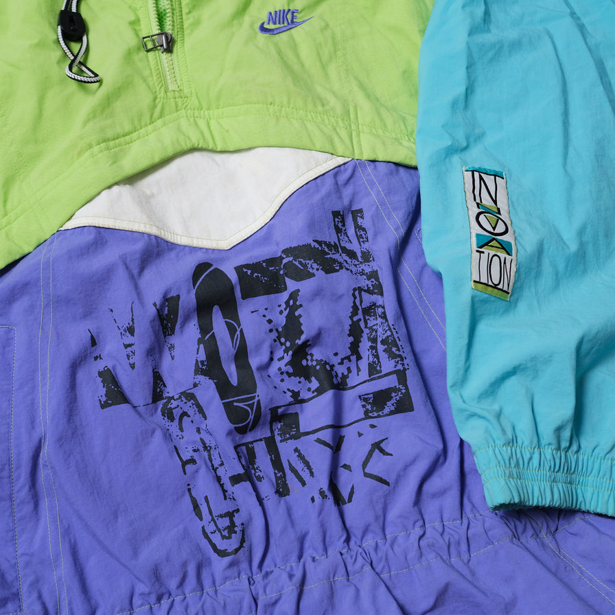 Vintage Nike Q-Zip Windbreaker Large