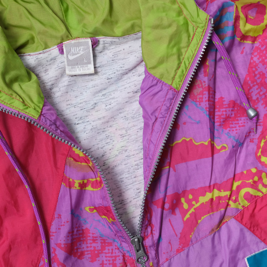 Vintage Nike Hooded Light Jacket Large / XLarge