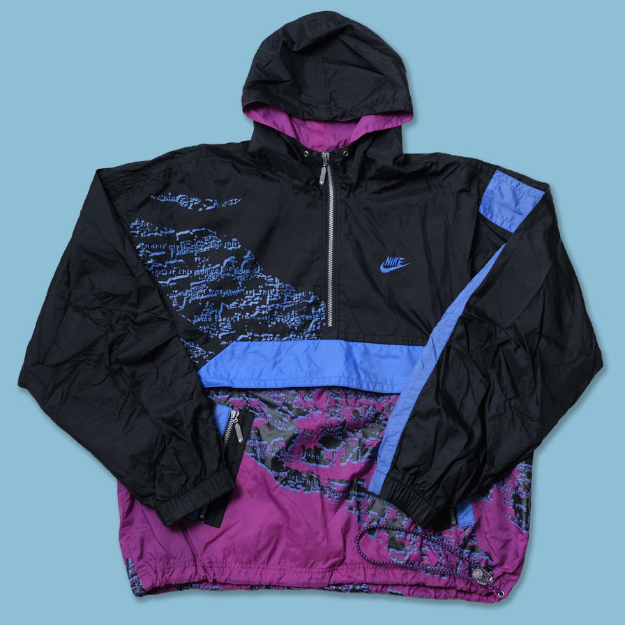 Vintage Nike Hooded Windbreaker Large