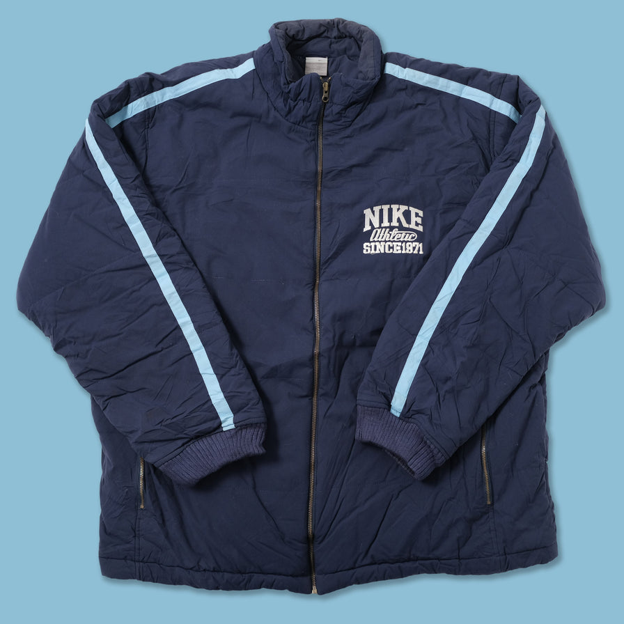 Vintage Nike Athletic Puffer Jacket XLarge Double Double Vintage