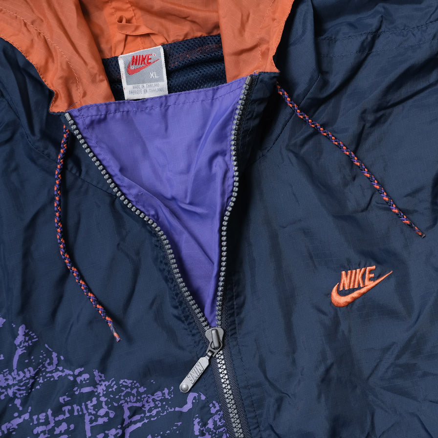 Vintage Nike Hooded Windbreaker XLarge