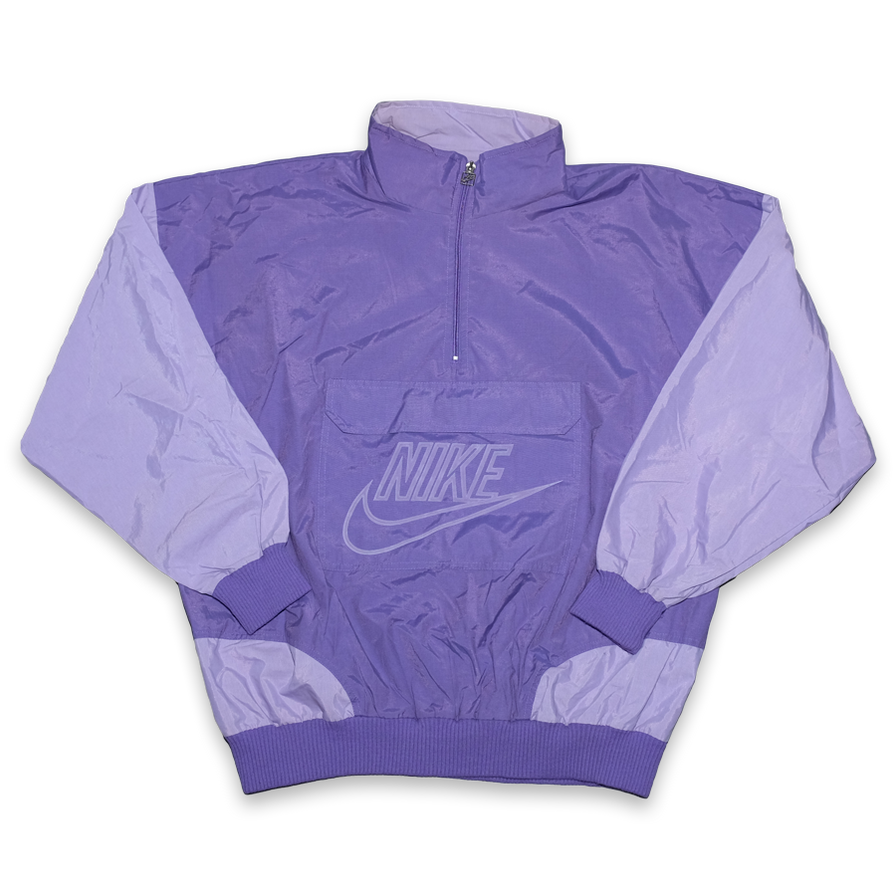 Vintage Nike 80s Q-Zip Windbreaker Large / XLarge - Double Double Vintage