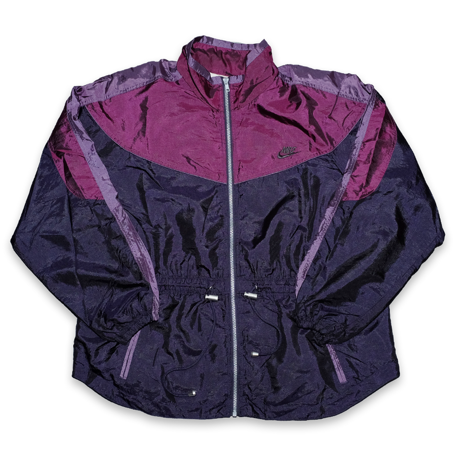 Vintage Nike Women's Track Jacket Large - Double Double Vintage