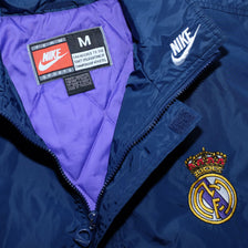 Vintage Nike Real Madrid Padded Jacket Medium / Large - Double Double Vintage