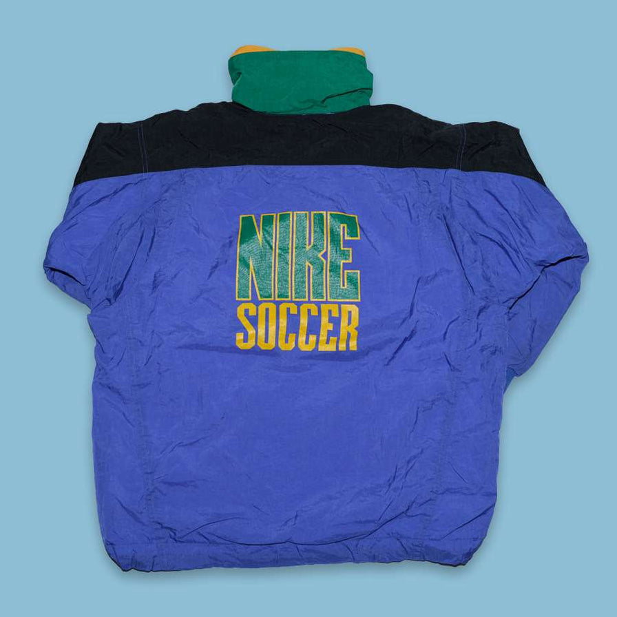 Vintage Nike Soccer Track Jacket Small