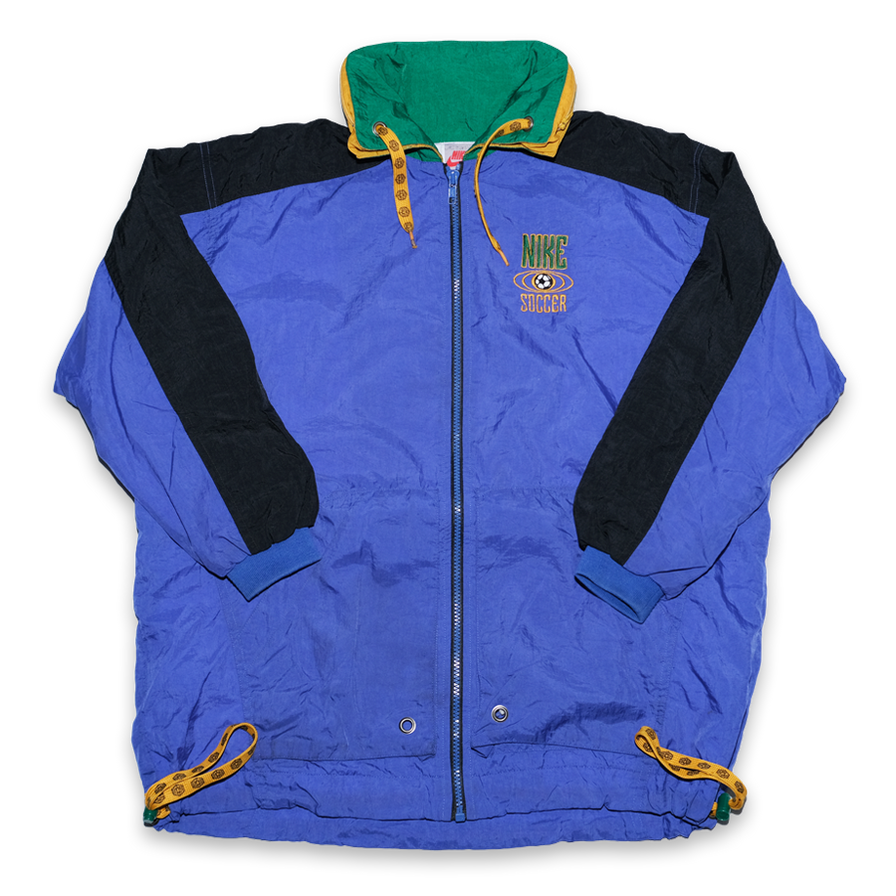 Vintage Nike Soccer Track Jacket Small