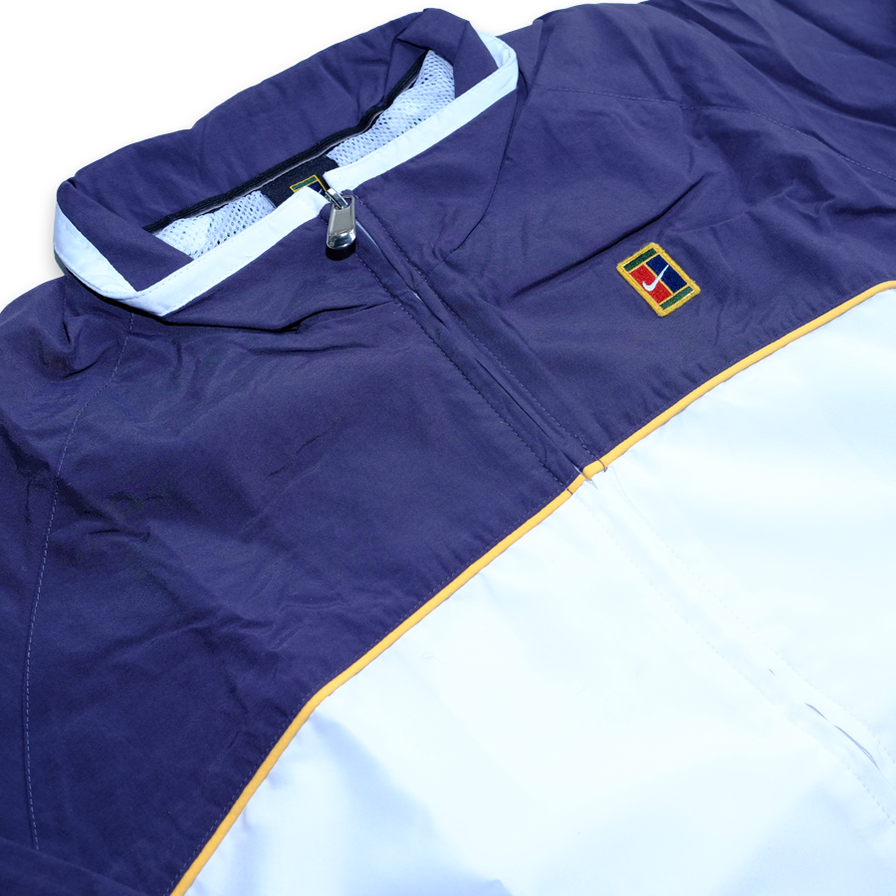 Vintage Nike Tennis Trackjacket Medium - Double Double Vintage