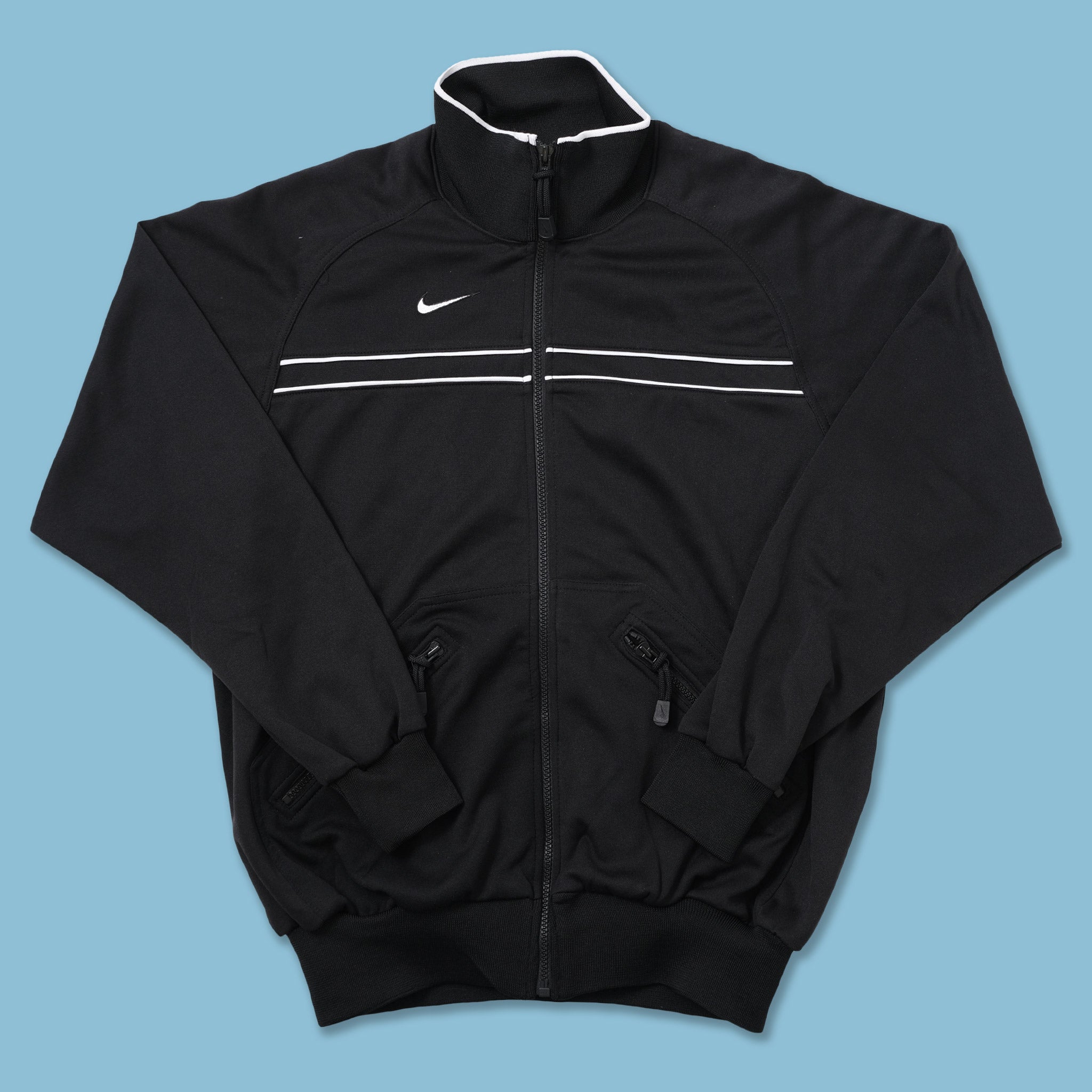 Nike throwback cheap track jacket