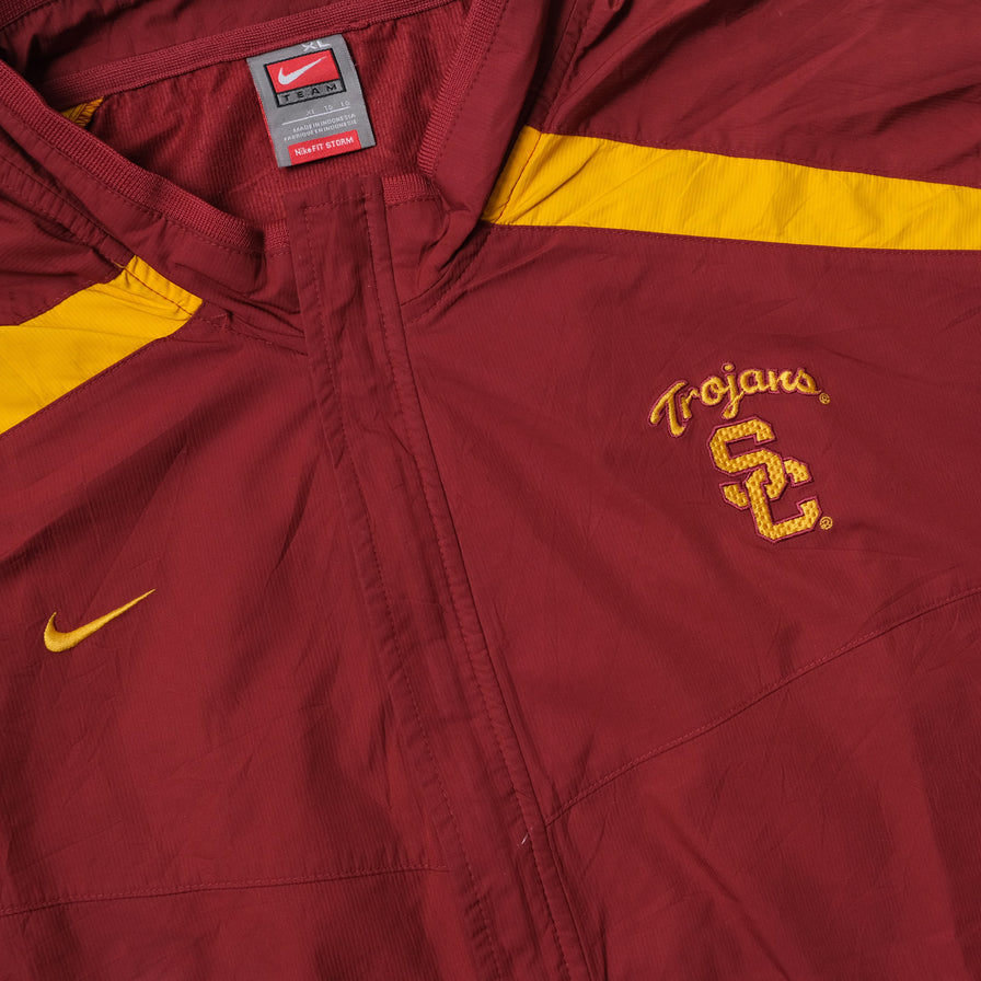 Vintage Nike USC Trojans Track Jacket XLarge Double Double Vintage