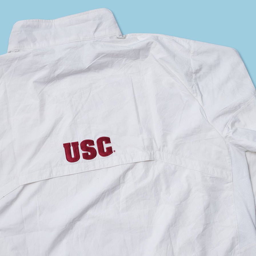 Vintage Nike USC Trojans Q-Zip Windbreaker Large