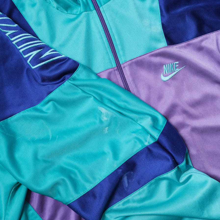 Vintage Nike Track Jacket Large Double Double Vintage