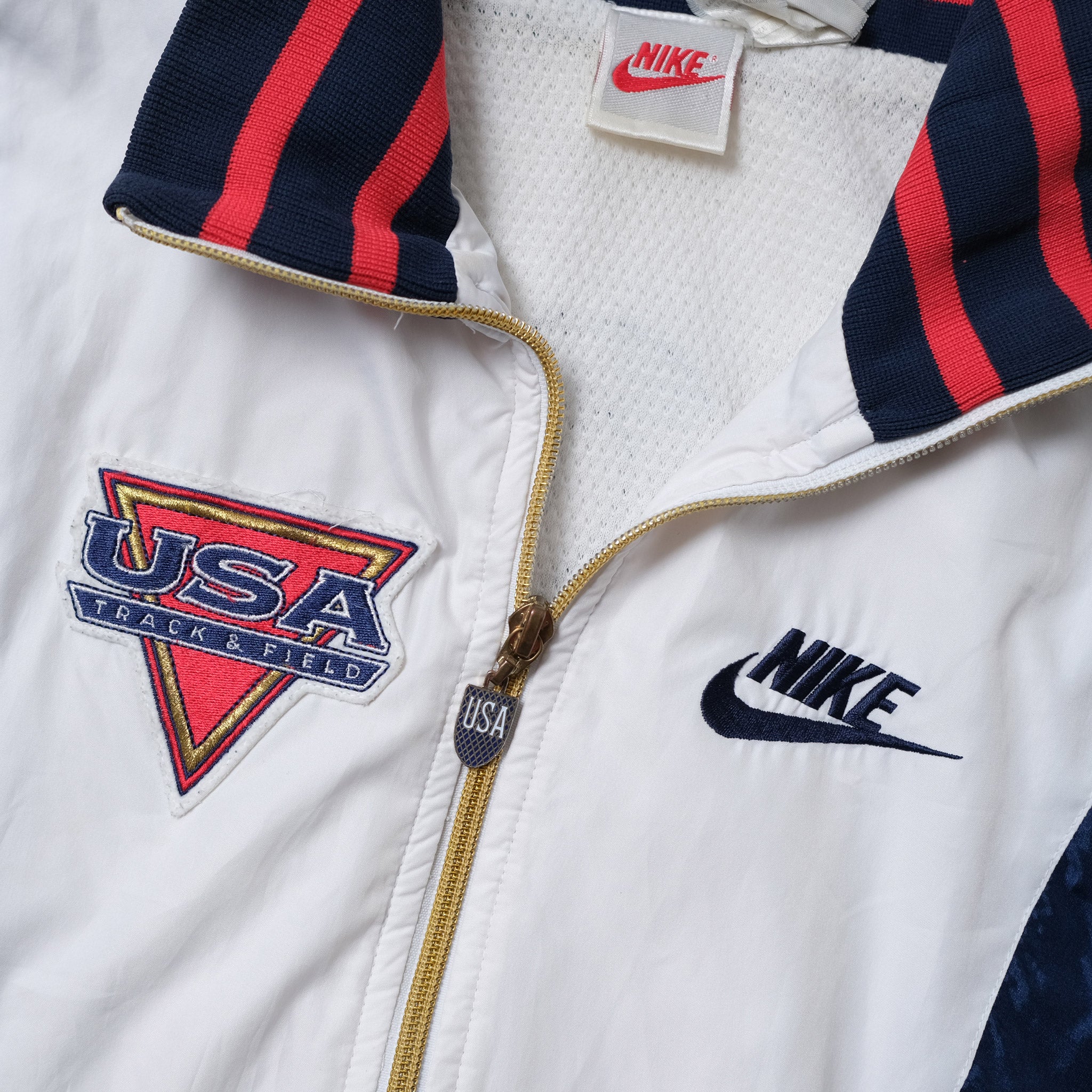 Vintage Nike USA Track & Field Track Jacket Medium / Large ...