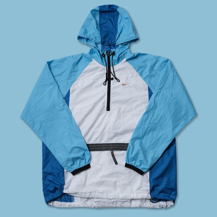 Vintage Nike Hooded Q-Zip Windbreaker Small