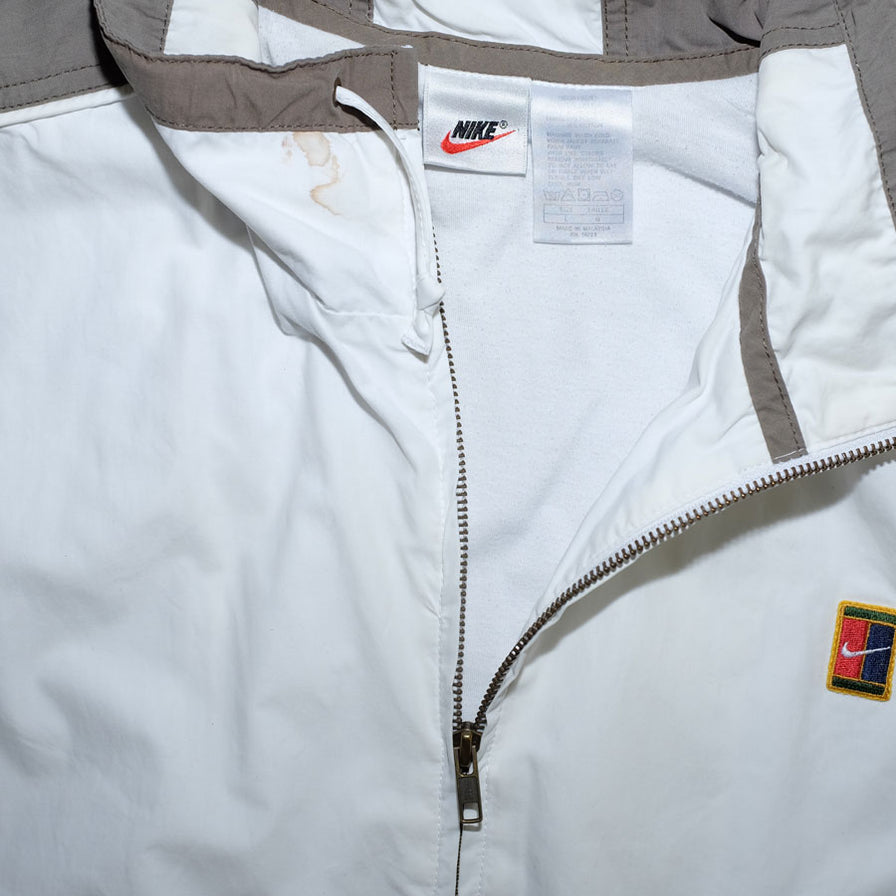 Vintage Nike Tennis Track Jacket Large - Double Double Vintage