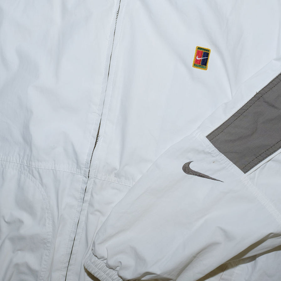 Vintage Nike Tennis Track Jacket Large - Double Double Vintage