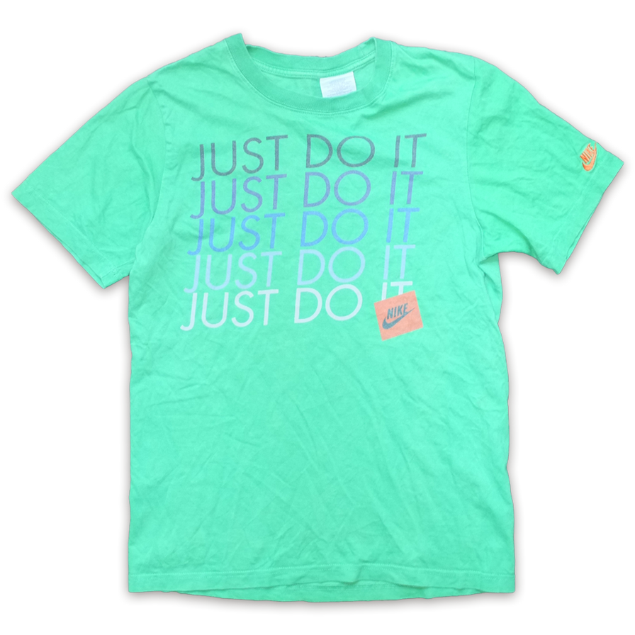 Nike Just Do It T-Shirt Small - Double Double Vintage