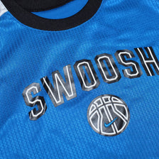 Nike Basketball Swoosh T-Shirt Small - Double Double Vintage