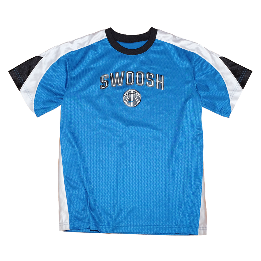 Nike Basketball Swoosh T-Shirt Small - Double Double Vintage