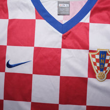 Nike Croatia Football Jersey Large - Double Double Vintage