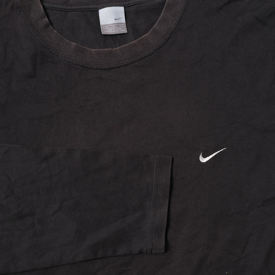 Vintage Nike Mini Swoosh Longsleeve Large / XLarge