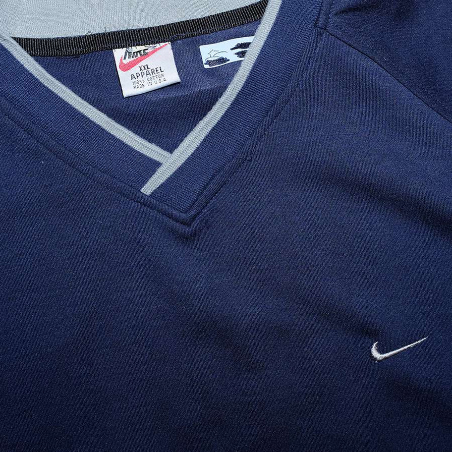 Vintage Nike V-Neck Sweater XXL