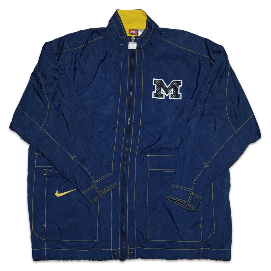 Vintage Nike Michigan Jacket XLarge - Double Double Vintage