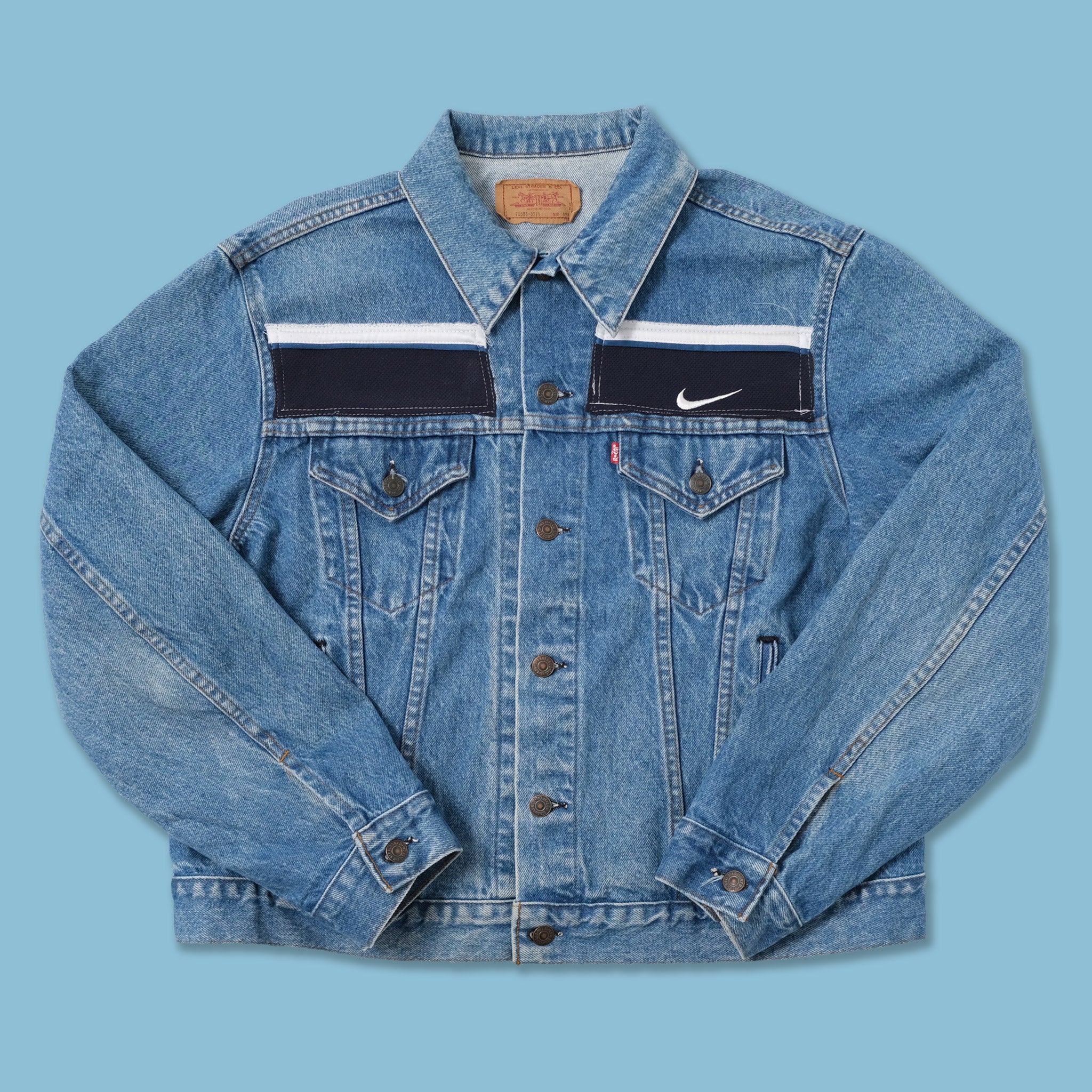 Nike x Levis Denim Jacket Medium | Double Double Vintage