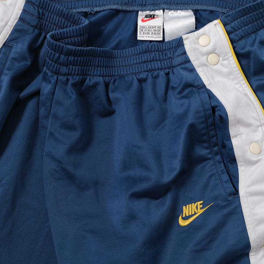 Vintage Nike Button Track Pants Large
